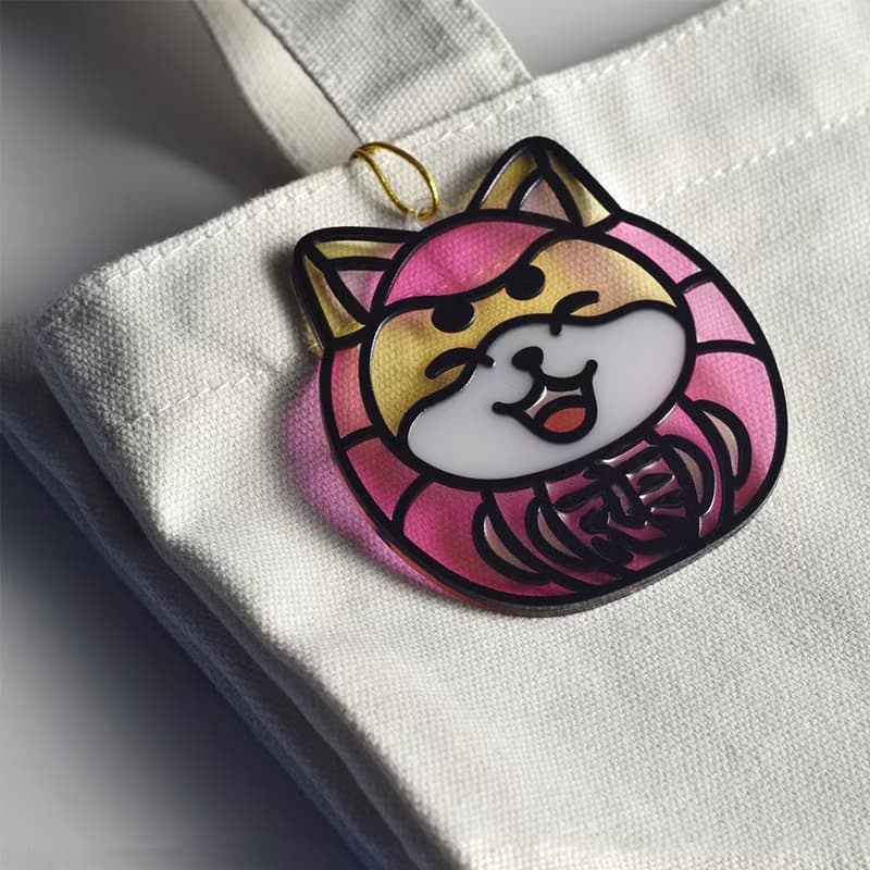 動物達摩(柴犬) 掛飾 l 蛇年 福貼 揮春 春聯 招財貓 招福貓