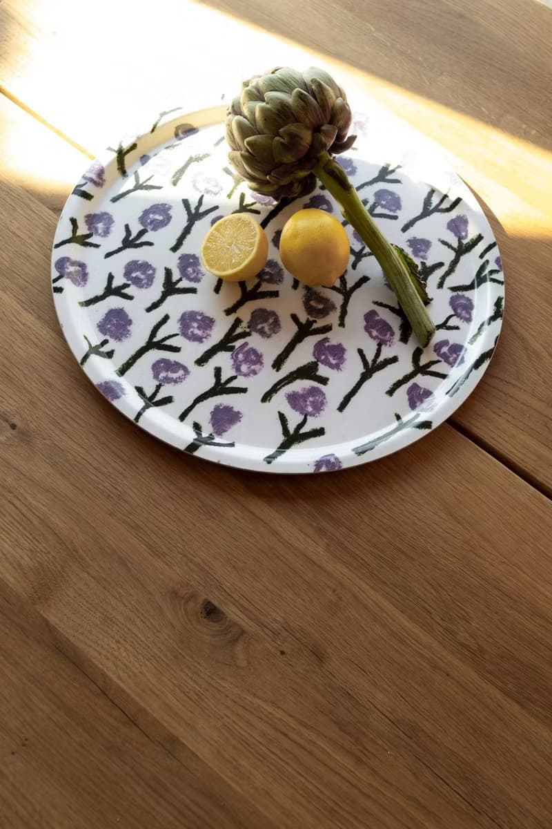 圓型托盤- FLOWERS TRAY,  (38cm)