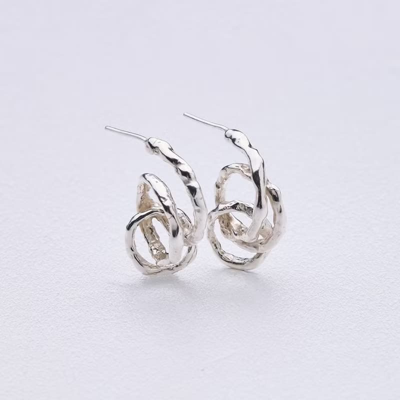 Ripple earrings