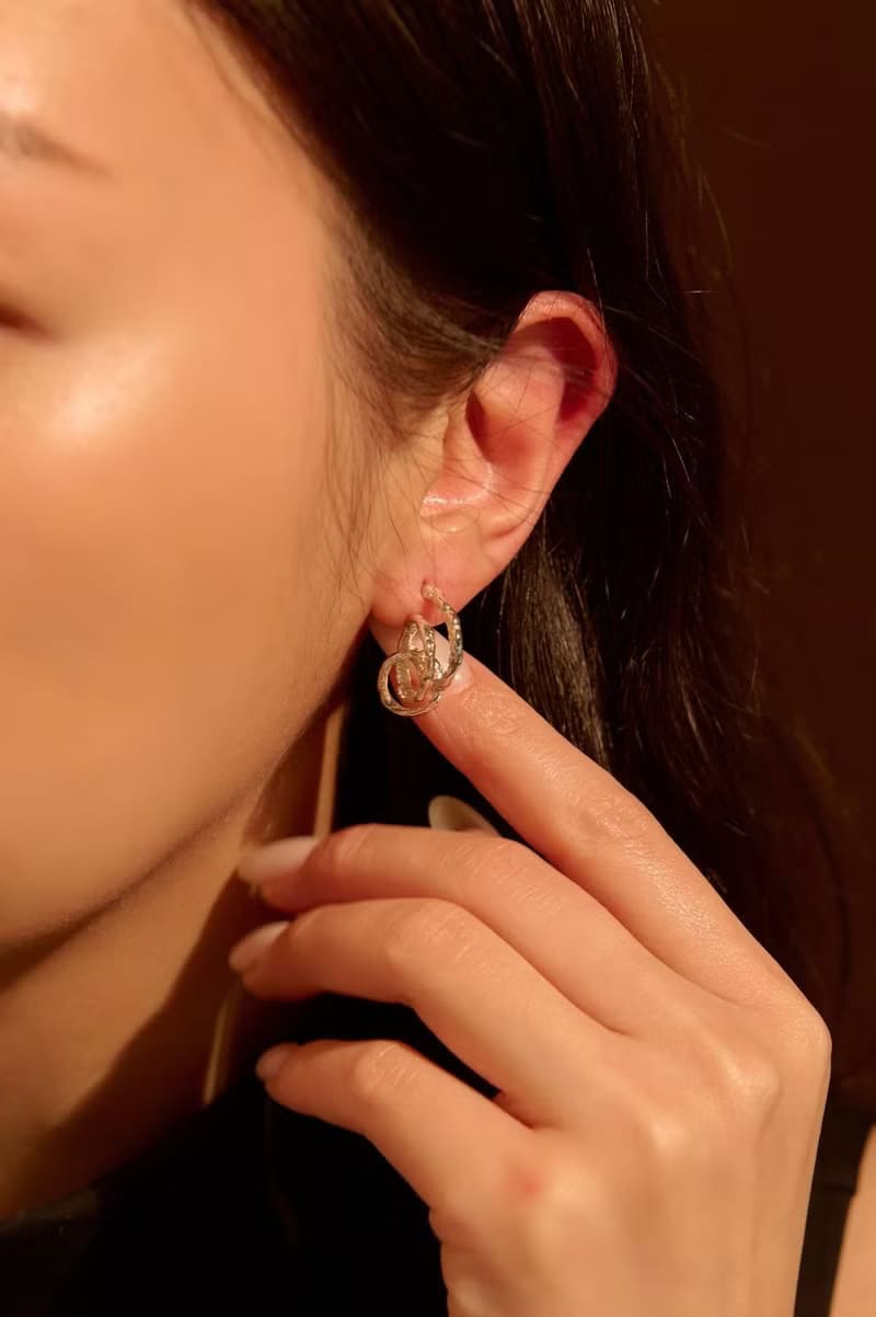 Ripple earrings