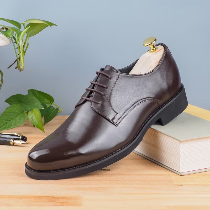 超輕盈舒適 Basic 經典德比鞋∣sd01t 濃粹咖