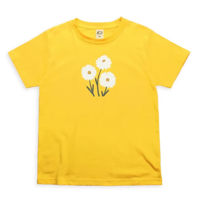 【秋日雛菊】短T/女上衣/男T恤/T-Shirt/情侶T