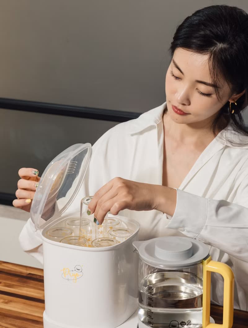 PiyoPiyo 黃色小鴨 多功能調乳消毒鍋