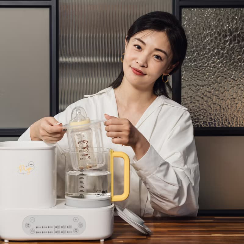PiyoPiyo 黃色小鴨 多功能調乳消毒鍋