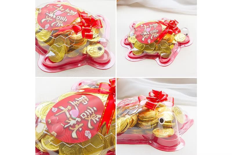 聖誕千秋祝壽龜 金幣巧克力