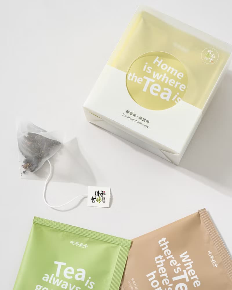 簡單方盒—凍頂烏龍茶三角茶包