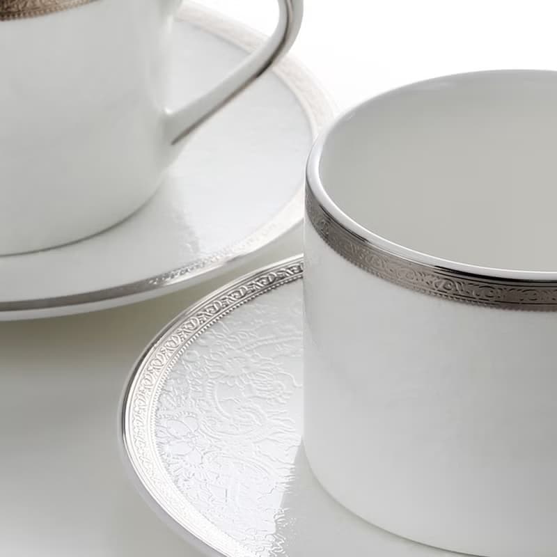 一杯子的天長地久【A&L】皇家典藏 骨瓷咖啡杯對杯禮盒