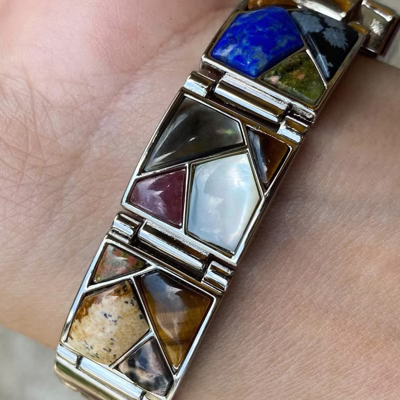 【Lost and find】老年代 天然石 手鍊 手錶