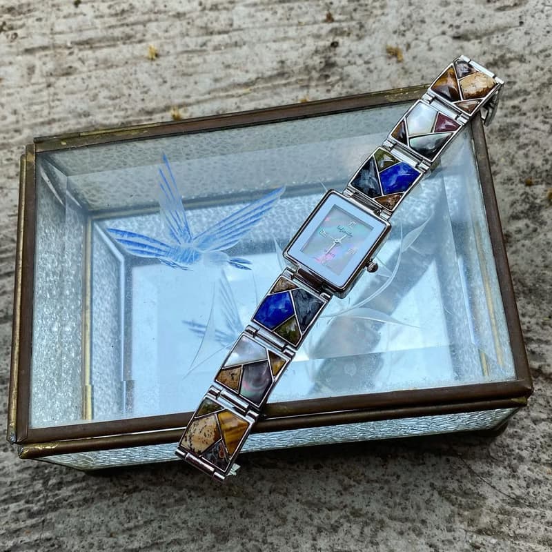 【Lost and find】老年代 天然石 手鍊 手錶