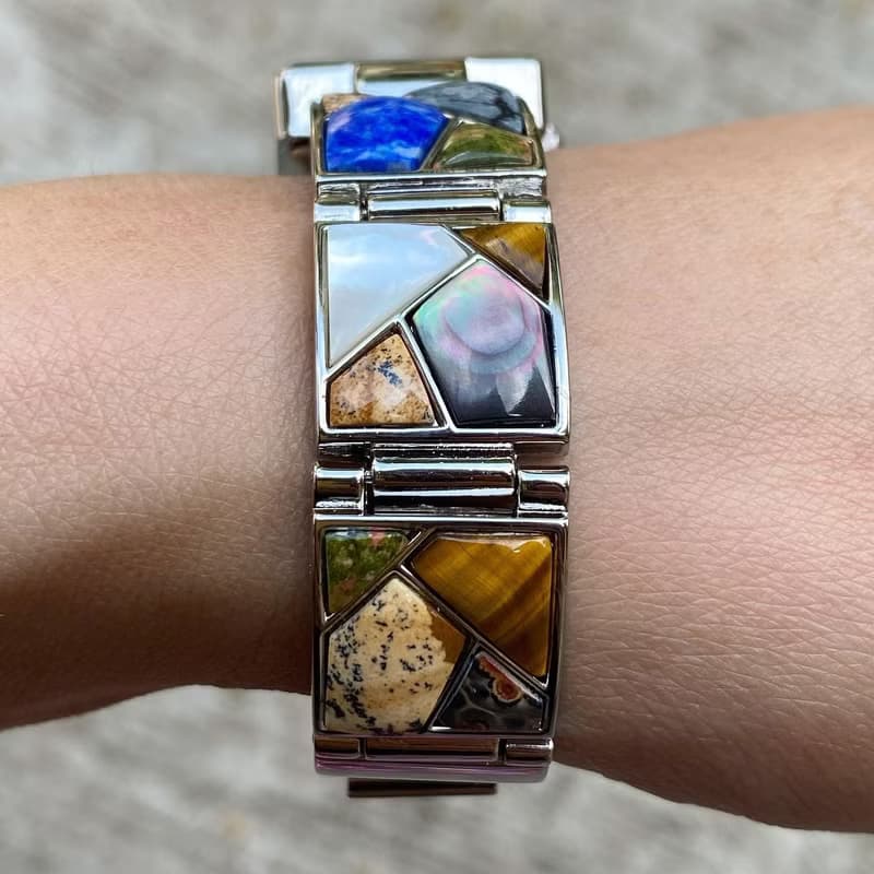 【Lost and find】老年代 天然石 手鍊 手錶