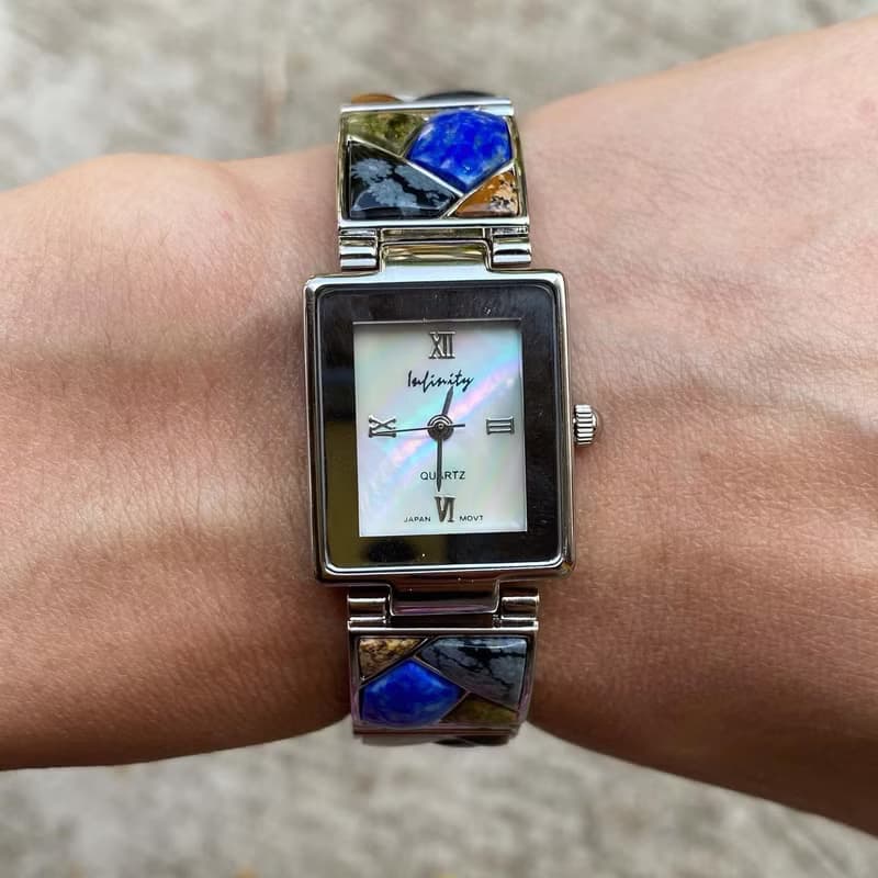 【Lost and find】老年代 天然石 手鍊 手錶