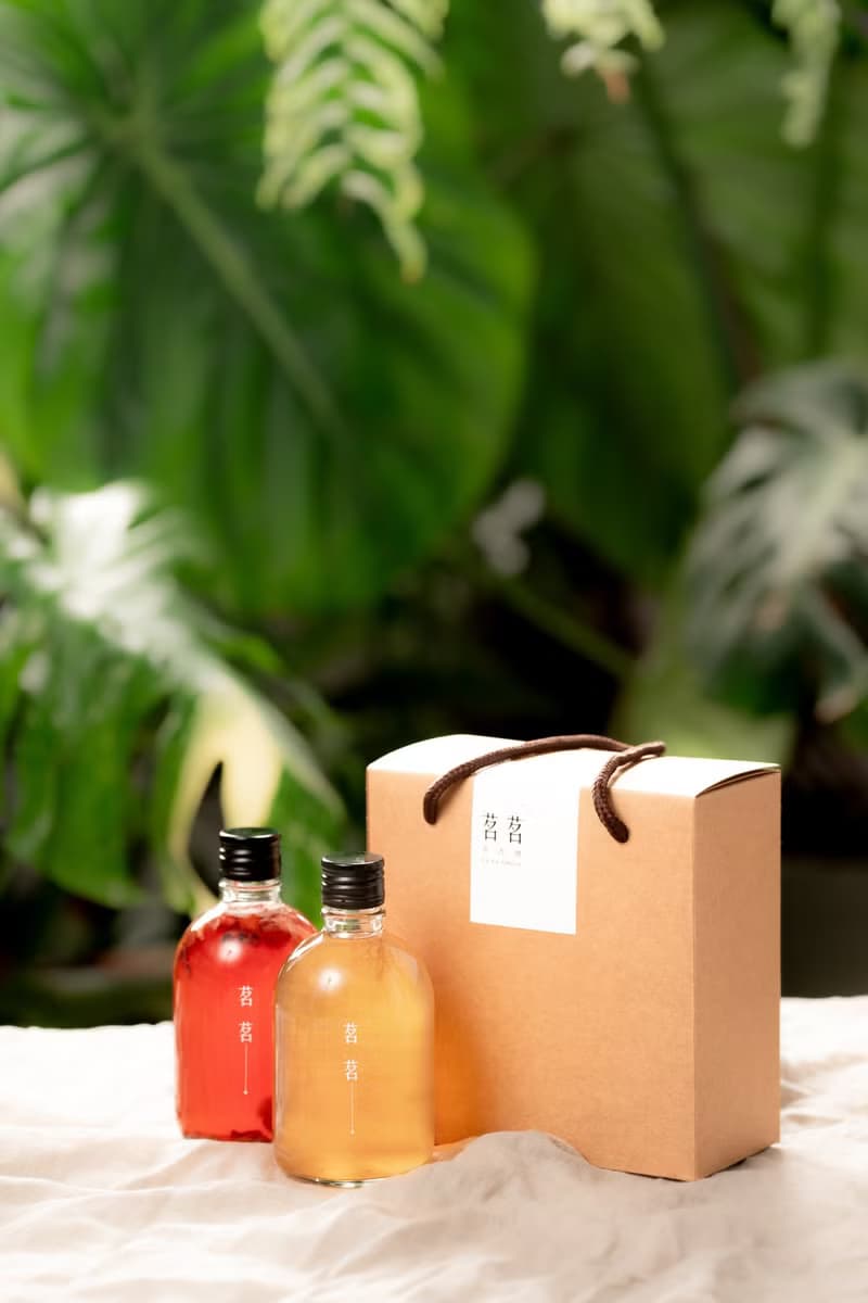 茗茗茶香檳 永續精品康普茶 早晚療癒小禮盒 (養氣玫瑰/南非國寶)