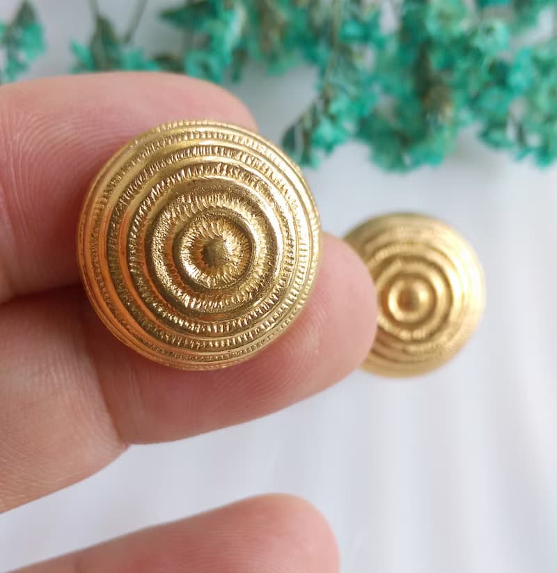 Vintage Jewelry 西洋古董飾品 Vendome 摩登 簡約 針式耳環