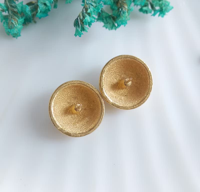 Vintage Jewelry 西洋古董飾品 Vendome 摩登 簡約 針式耳環