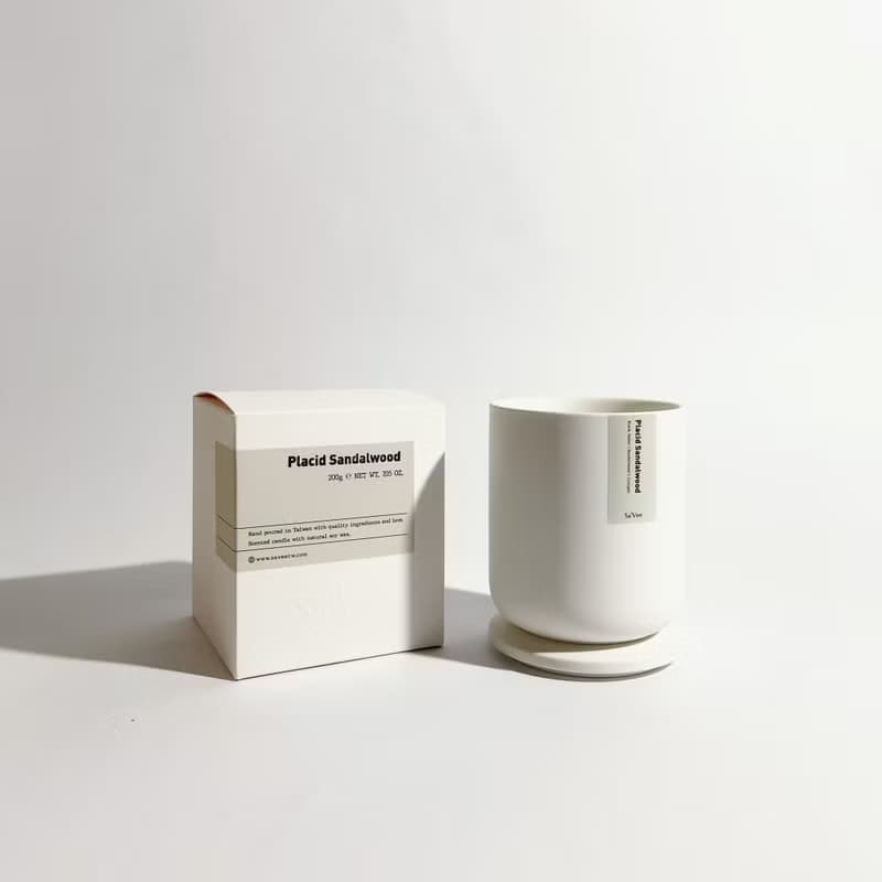 陶杯木芯蠟燭 No.36 Placid Sandalwood 沉靜聖檀 - 木質調