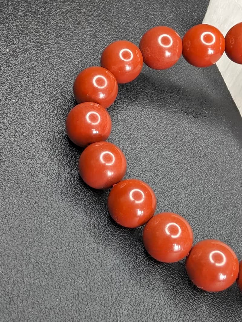 【訂製品】南紅瑪瑙 柿子紅  新礦料 Agate 手串 手鍊 天然水晶