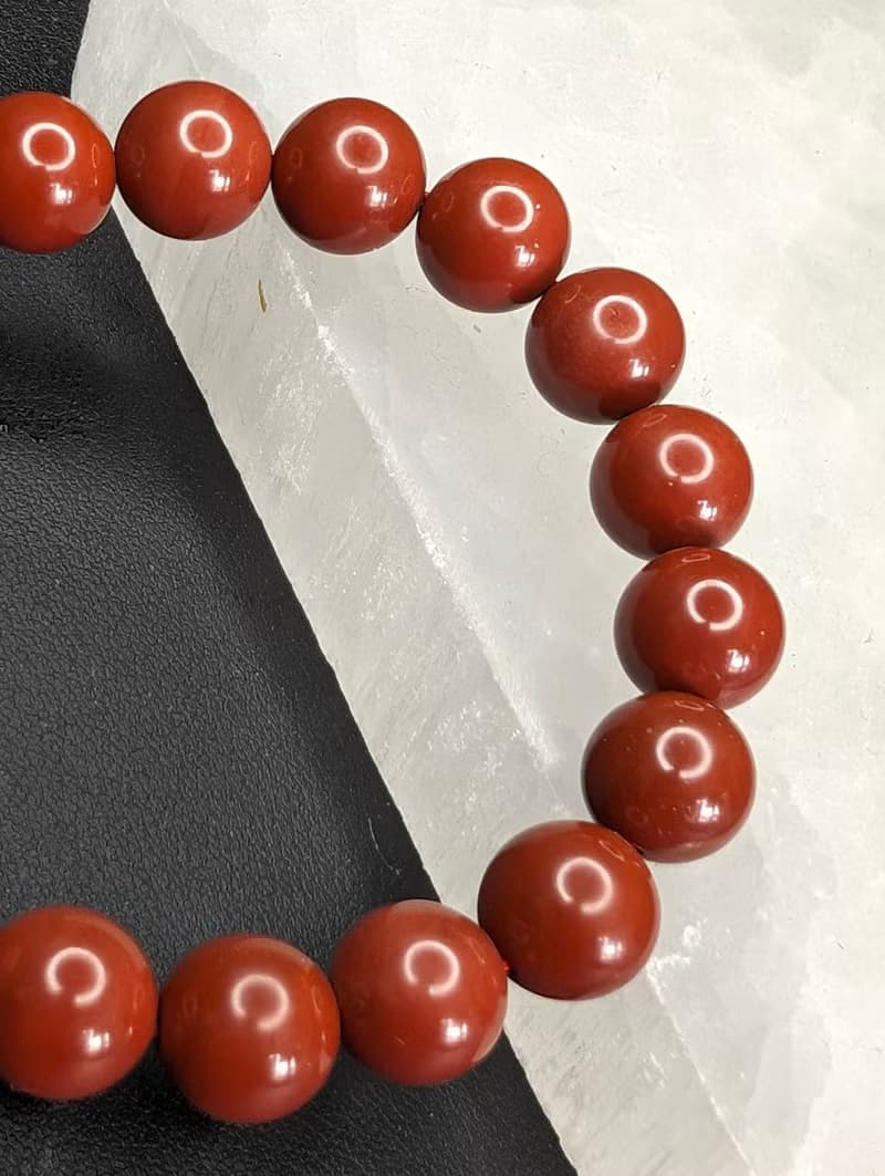 【訂製品】南紅瑪瑙 柿子紅  新礦料 Agate 手串 手鍊 天然水晶