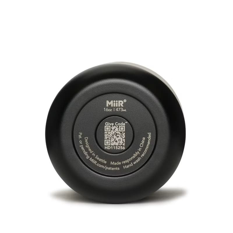 MiiR Climate+ Tumbler 氣候正向 環保 隨行杯 16oz/473ml 經典黑