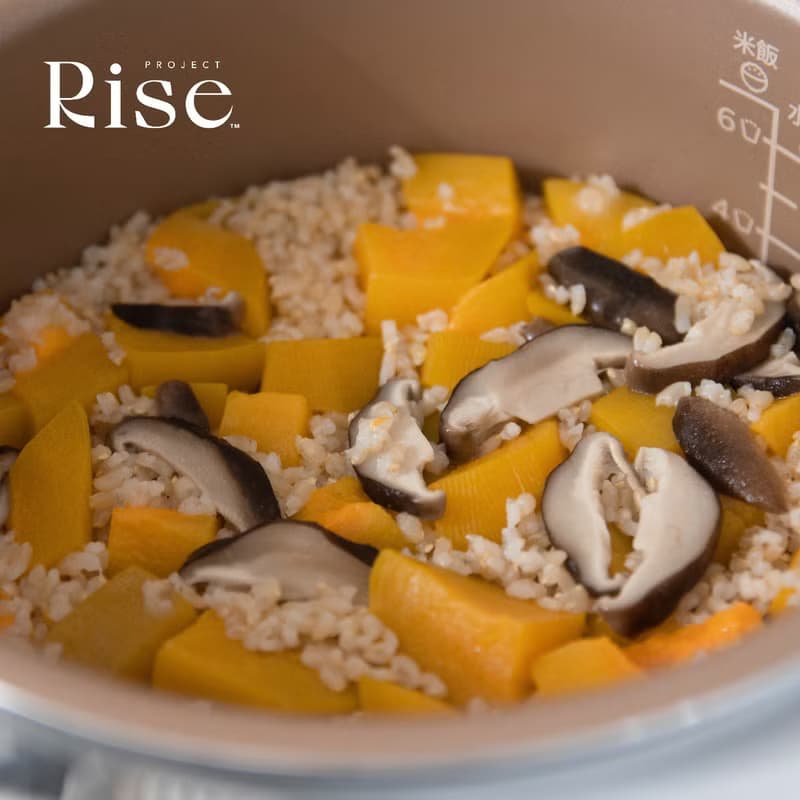 RISE【發芽米佐紅扁豆】健康伴手禮 - 好眠、高蛋白 (附提袋)