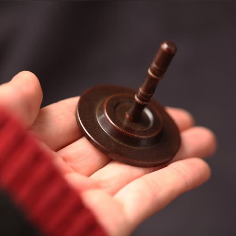 黃銅做舊香灰壓棒, 灰壓, 線香熏香香具, 香道工具, 拓印壓