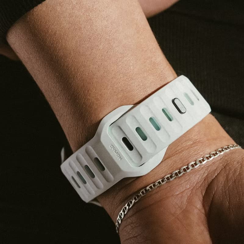 【美國NOMAD】Apple Watch專用運動風FKM橡膠錶帶-49/46/45mm