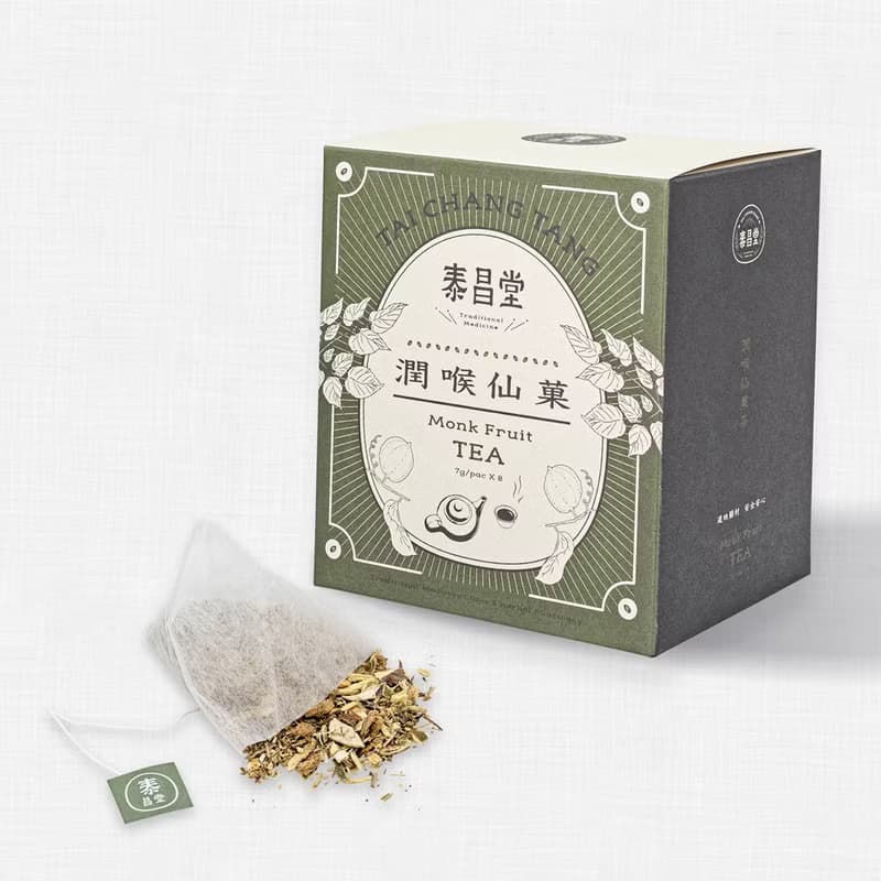 泰昌堂 | 潤喉仙菓茶 | 甘甜潤喉 舒爽清新 漢方茶包 草本茶包