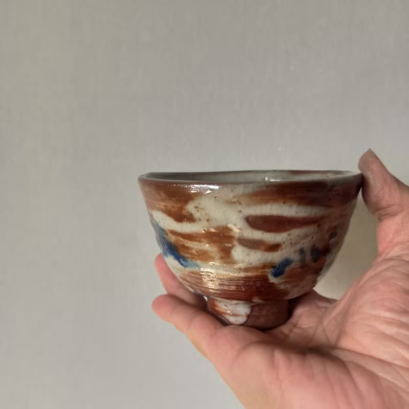 志野釉茶碗陳炫亨手創炫茶碗