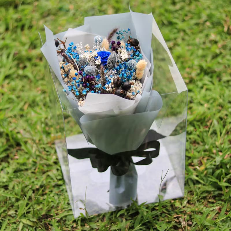 高質感乾燥花束