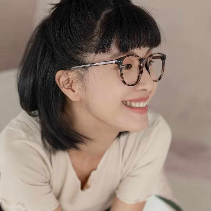 FROMEYES 高折射濾藍光眼鏡×板材威靈頓框