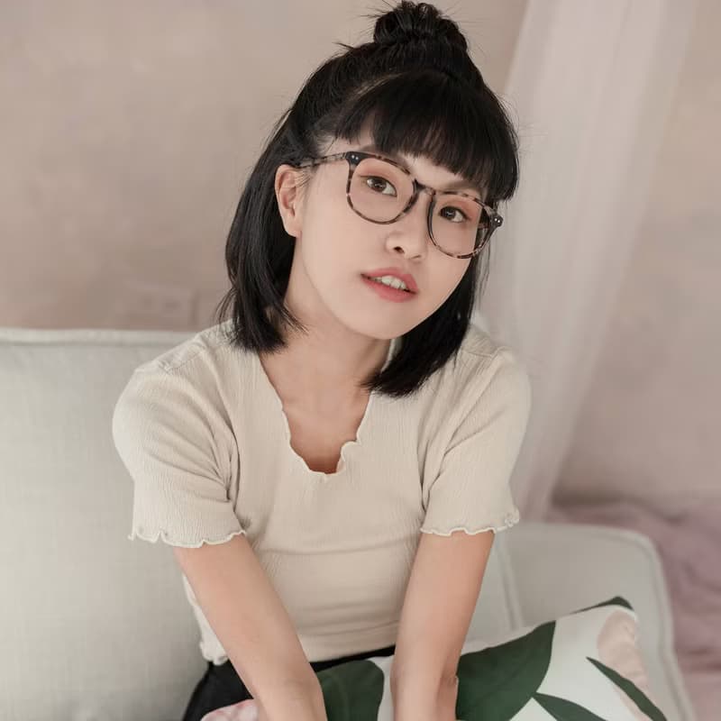 FROMEYES 高折射濾藍光眼鏡×板材威靈頓框
