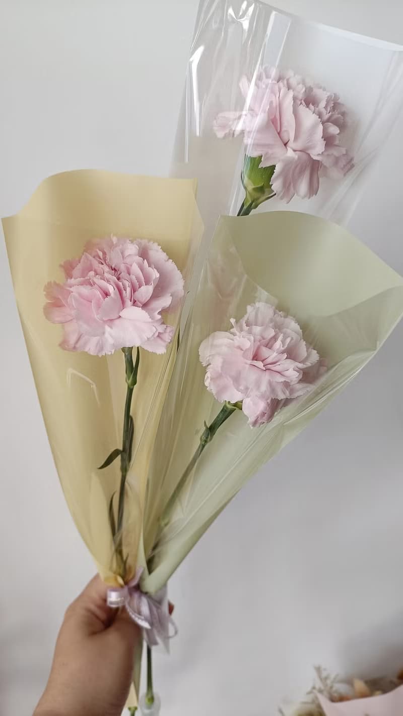 玫瑰康乃馨鮮花花束禮物 永生乾燥花工商企業贈品七夕情人節花束