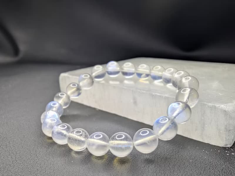藍月光石 Moonstone 手串 手鍊 天然水晶 8mm 水晶
