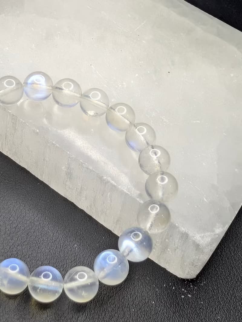 藍月光石 Moonstone 手串 手鍊 天然水晶 8mm 水晶