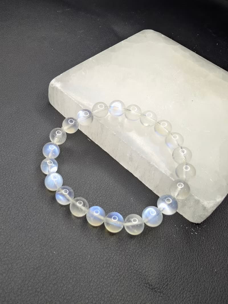 藍月光石 Moonstone 手串 手鍊 天然水晶 8mm 水晶