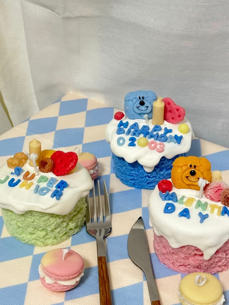 韓系蠟燭 甜點蠟燭 生日蛋糕 造型蠟燭 香氛蠟燭 奶油蛋糕