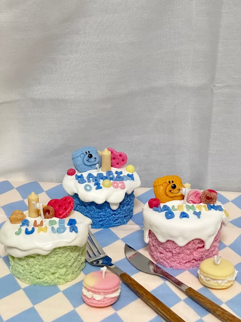 韓系蠟燭 甜點蠟燭 生日蛋糕 造型蠟燭 香氛蠟燭 奶油蛋糕