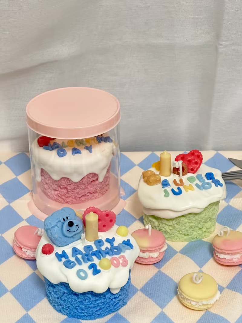 韓系蠟燭 甜點蠟燭 生日蛋糕 造型蠟燭 香氛蠟燭 奶油蛋糕