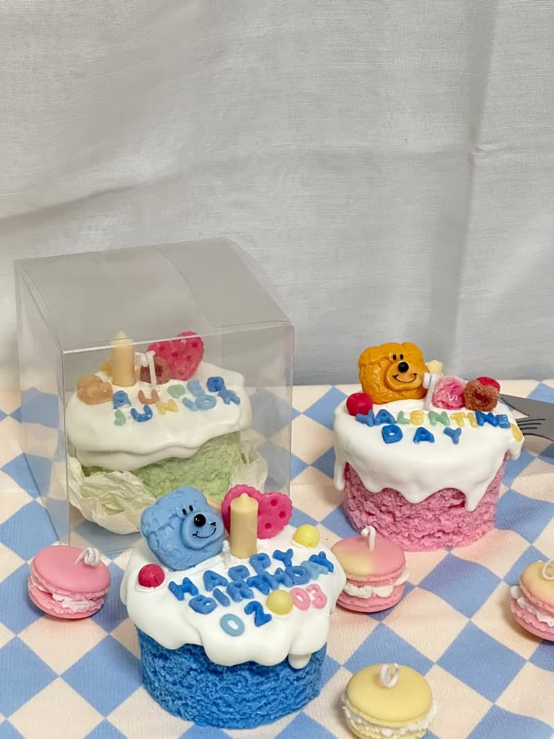韓系蠟燭 甜點蠟燭 生日蛋糕 造型蠟燭 香氛蠟燭 奶油蛋糕