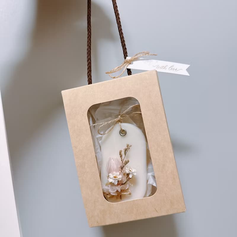 典藏紅玫 手工製作 乾燥花 香氛磚 香氛蠟片 婚禮