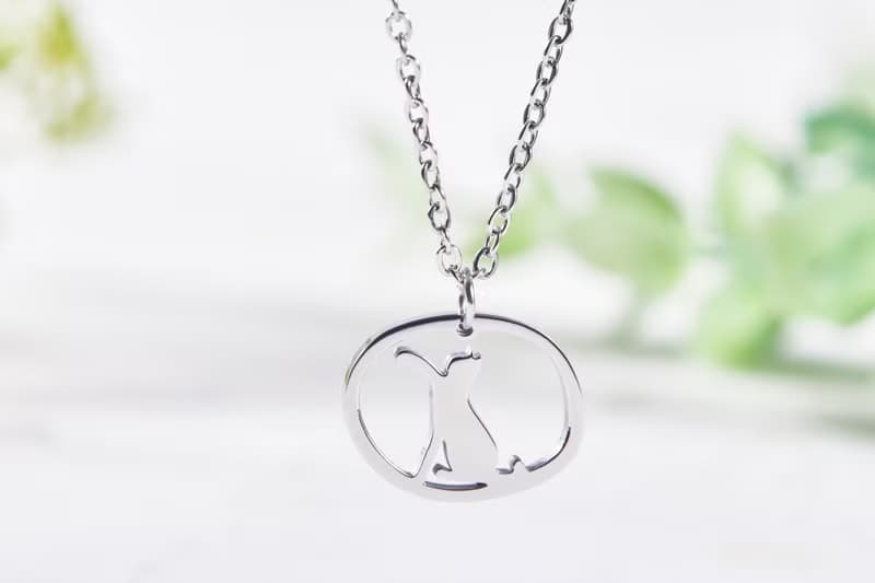 伸小手的貓手鍊 - 貓咪小印章系列-抗敏醫療鋼