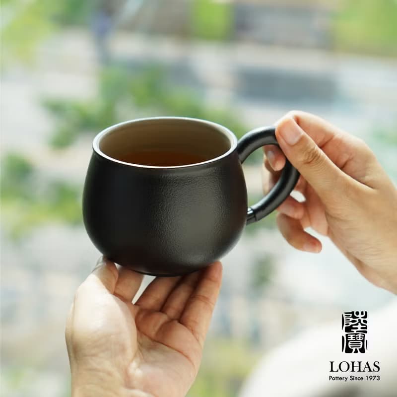 陸寶LOHAS 知足常樂 蓋杯 320ML 山竹 泡茶杯