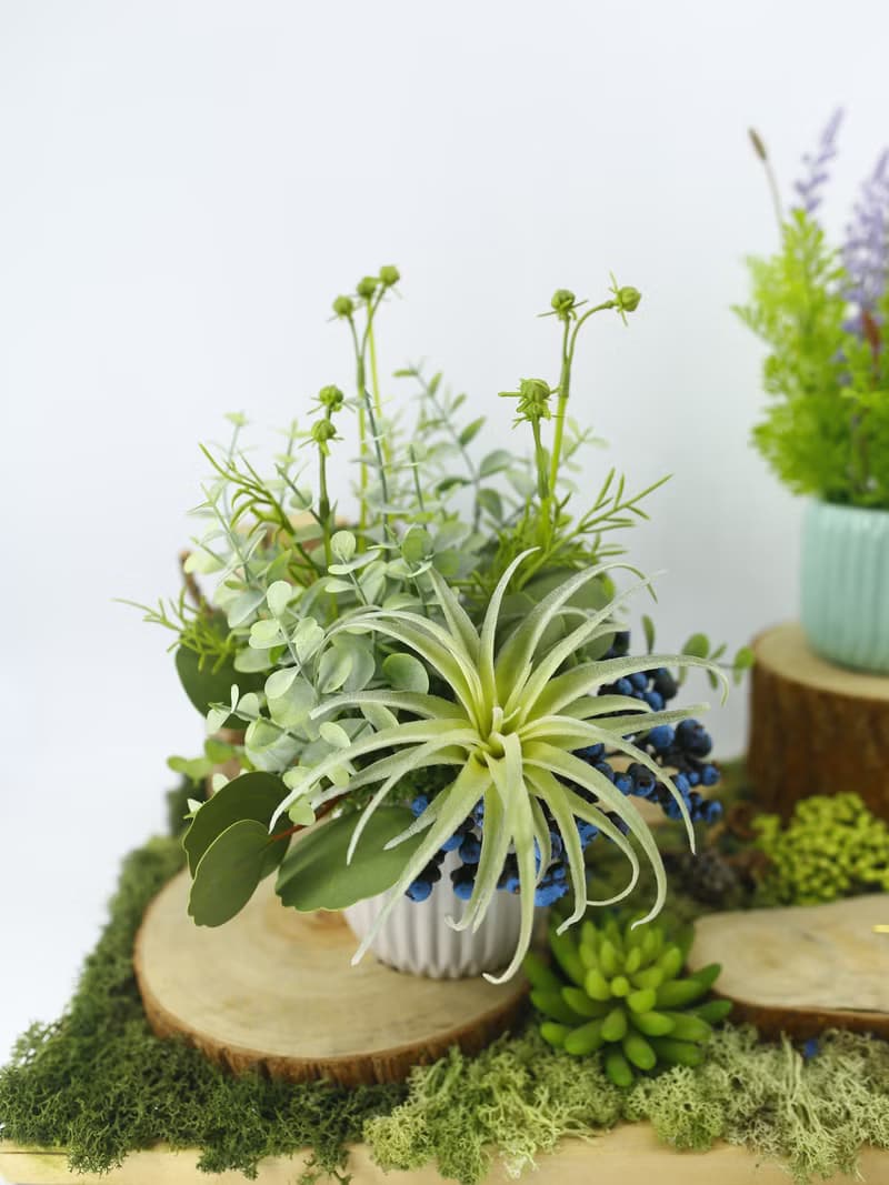 空氣鳳梨香氛花藝/擬真植栽/香氛植栽/禮物/佈置/佈置