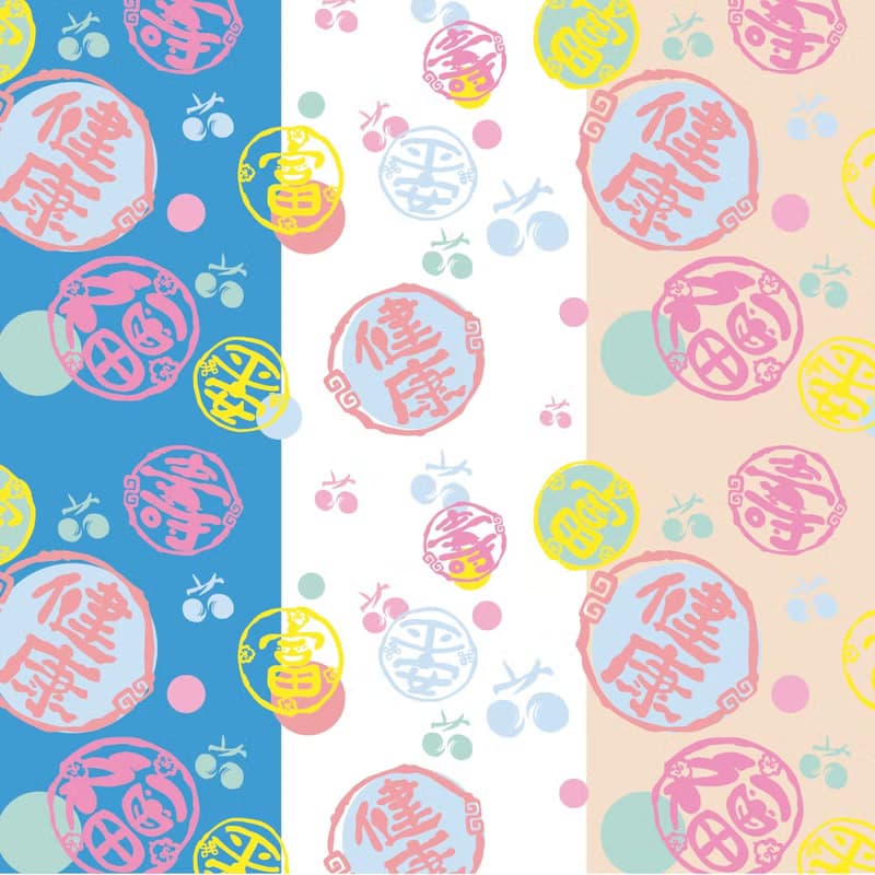 Lucky5印花 安撫巾 紅龜粿奶嘴鍊 口水巾 柔和親膚 彌月祝福禮