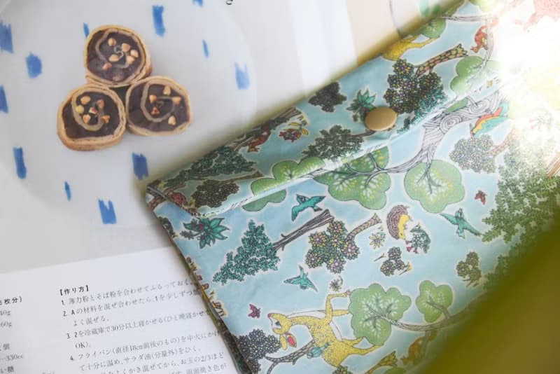 森林系 /英國防水布寶寶餐具收納袋