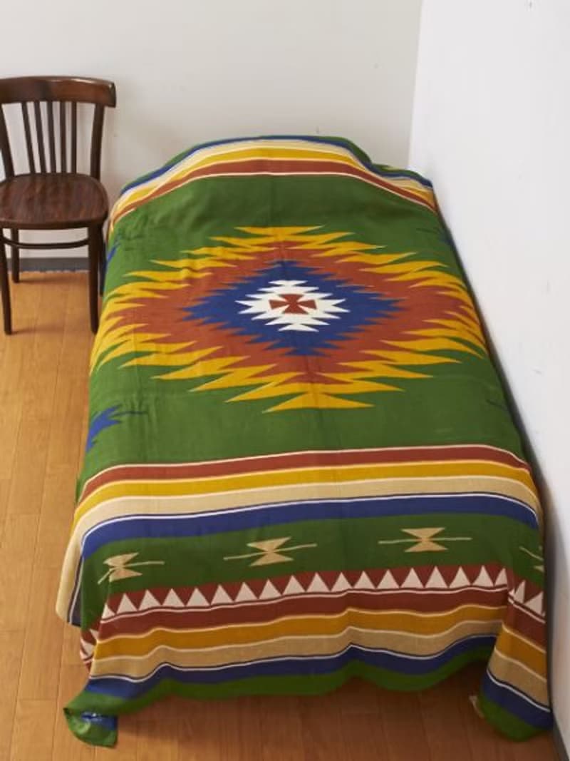 Navajo Multi Cloth Bed Cover