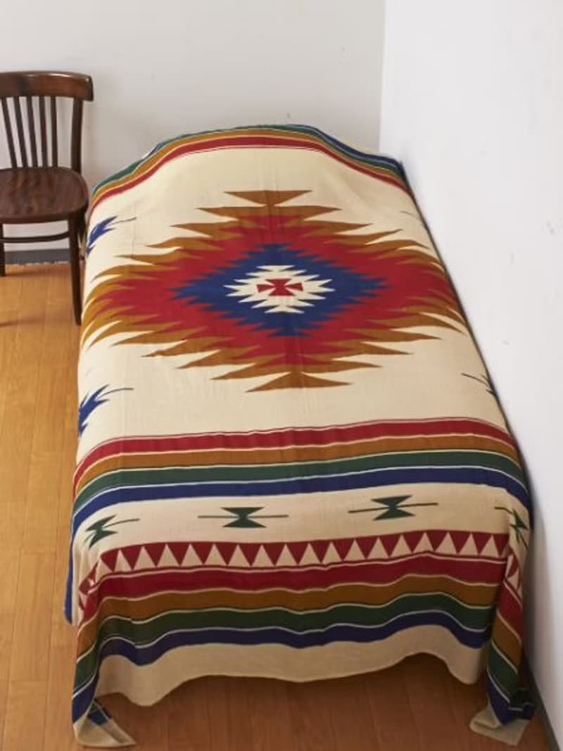 Navajo Multi Cloth Bed Cover