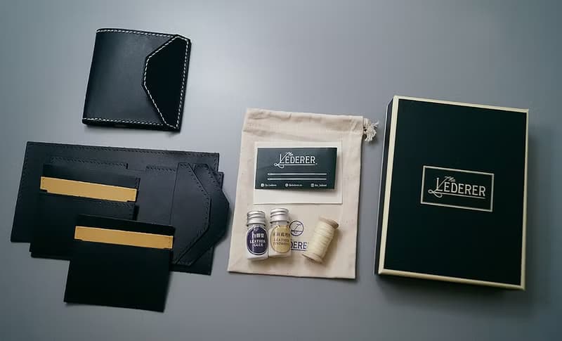 薄身拼色六卡短銀包 | 手縫皮革完成品 | BSP120