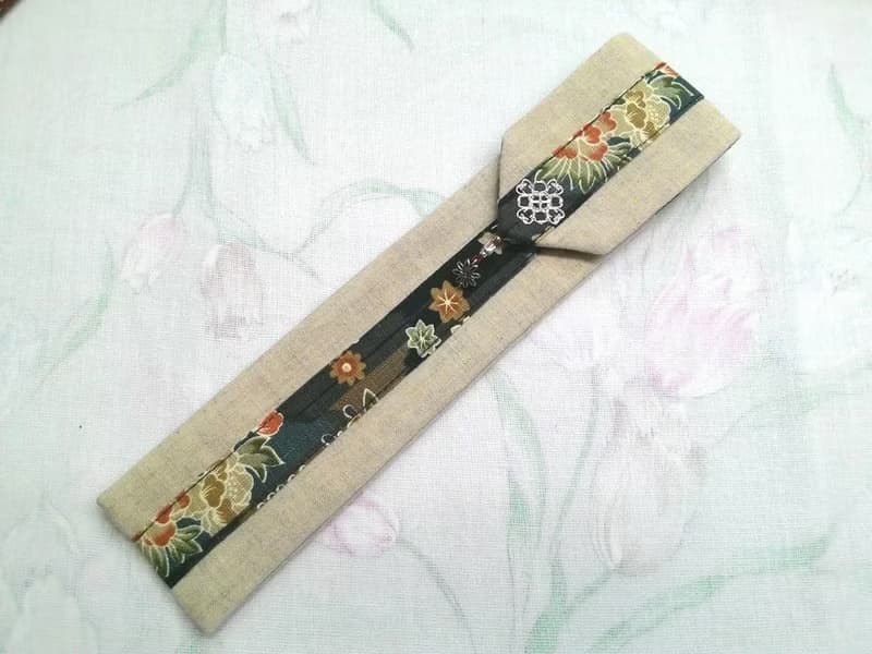 餐具組隨身收納袋 筷套F02-021~獨特設計手工縫製