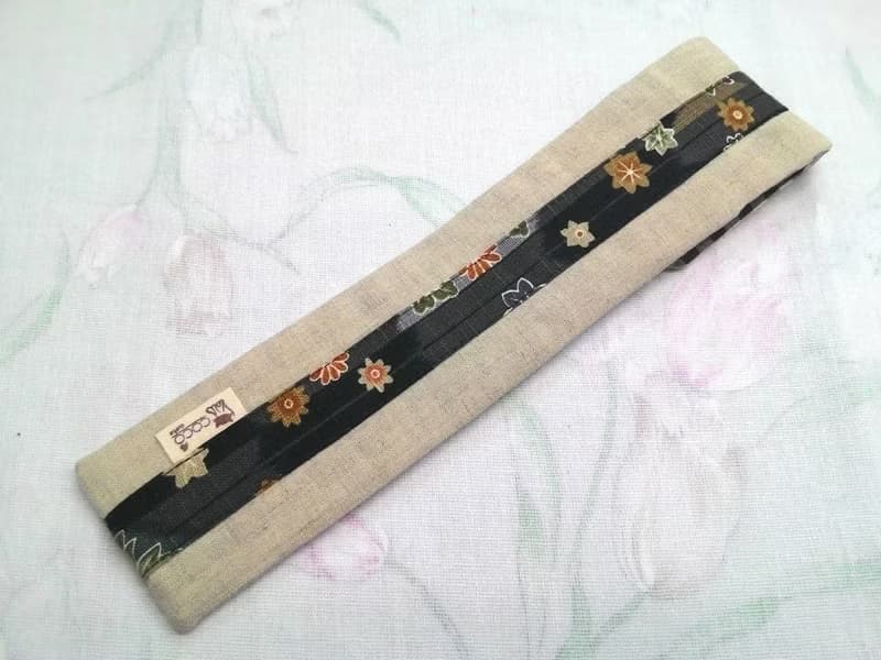 餐具組隨身收納袋 筷套F02-021~獨特設計手工縫製