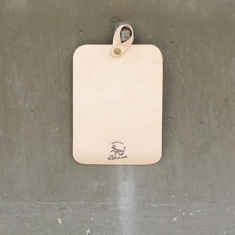 Minimal 滑鼠墊∣原色植鞣牛皮革榔皮∣多色